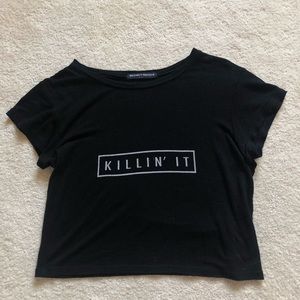 Brandy Melville ‘killin it’ crop top